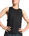 Puma Men's Run Velocity Tank Top In  Black
