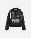 Puma Men S A$ap Rocky Distressed Sweatshirt In Black