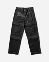 Puma Denim Trousers With Belt Loops In Black