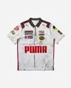 Puma Men S A$ap Rocky Team Zip Polo Shirt White In Multicolor