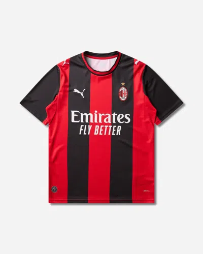 Puma Men S Ac Milan 26/27 Home Jersey In Black