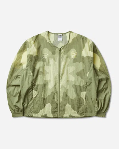 Puma Men S Côte D Ivoire X Salehe Bembury King Track Jacket Calming In Green