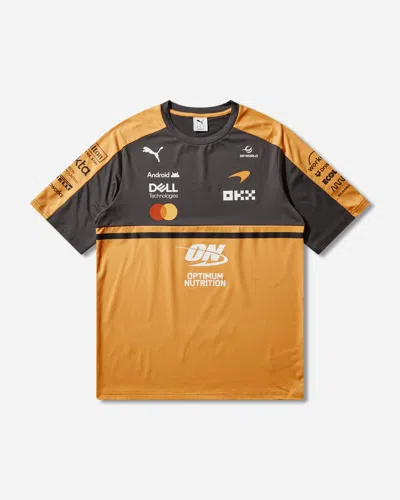 Puma Men S Mclaren Racing Replica T-shirt Papaya In Orange
