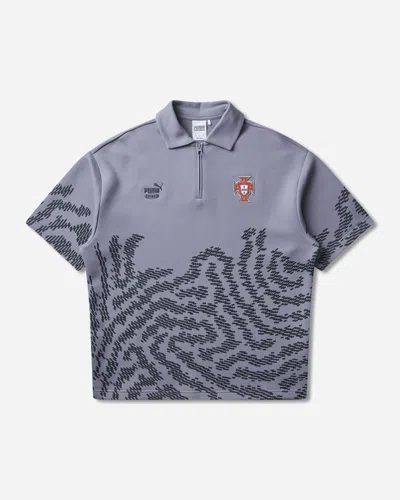 Puma Men S Portugal X Salehe Bembury King Relaxed Polo In Gray
