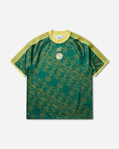 Puma X Senegal X Salehe Bembury King Logo-print T-shirt In Green