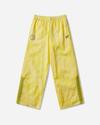 Puma Men S Senegal X Salehe Bembury King Track Pants Pineapple Ice In Yellow