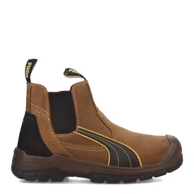 Puma Men's Safety Tanami Soft-toe Chelsea Boot In Brown