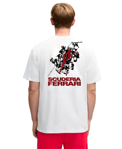 Puma X Scuderia Ferrari Graphic T-shirt ' White'