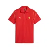 Puma Scuderia Ferrari Race Mt7 Men's Polo Shirt In Multi