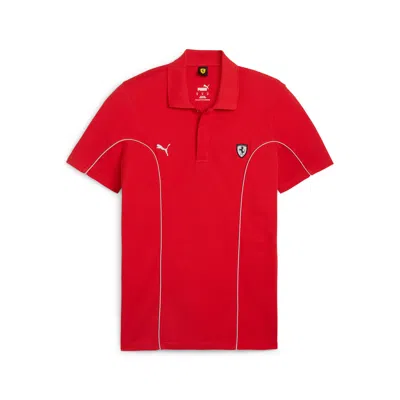 Puma Men's Scuderia Ferrari Style Motorsport Polo In Multi