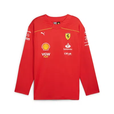 Puma Men's Scuderia Ferrari Team Hockey Jersey In Multi