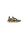 Puma Mesh-panelled Sneakers In Multi