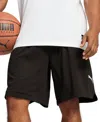 Puma Men's Shot Blocker Shorts In  Black- Black-white Cat