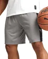 Puma Men's Shot Blocker Shorts In Stormy Slate- Black
