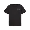 Puma Skeleton Running Men's Graphic T-shirt In Black