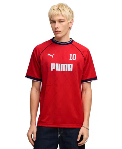 Puma Men's Sport Pinnacle Football Graphic Jersey In Multi