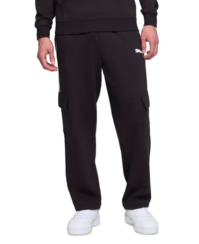 Puma Men's Sport Relaxed Cargo Pants In Black