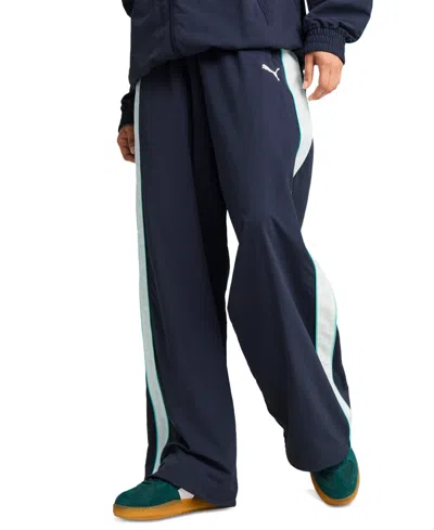 Puma Men's T7 Oversized Track Pants In Blue