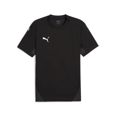 Puma Men's Teamfinal Soccer Jersey In Black