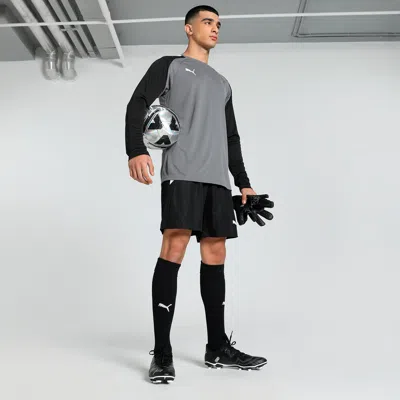 Puma Men's Teamliga Soccer Shorts In Black