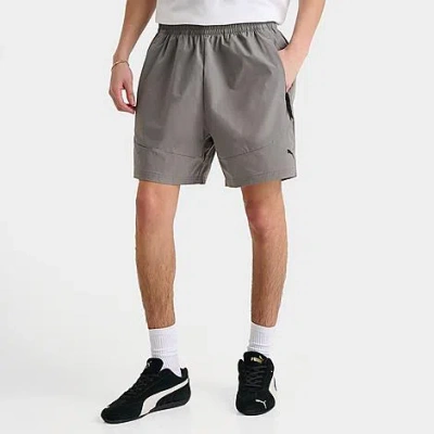 Puma Men's Tech Relaxed 6" Woven Shorts In Grey