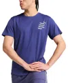 Puma Men's Thank You For Running Here Graphic T-shirt In Blue