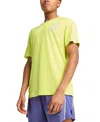Puma Men's Thank You For Running Here Graphic T-shirt In Yellow