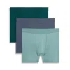Puma 3 Pack Mens Ultra Soft Boxer Br In Green