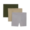 Puma Men's Ultra Soft Boxer Briefs 3 Pack In Olive / Khaki