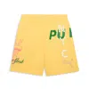Puma Men's Wardrobe Essentials Bright Lights Nyc Flagship 7" Shorts In Multi