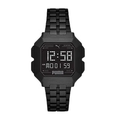 Puma Men's Watch  Remix ( 45 Mm) Gbby2 In Black
