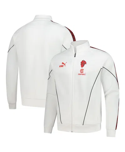 Puma Men's White Ac Milan 2025/26 King Drycell Anthem Jacket
