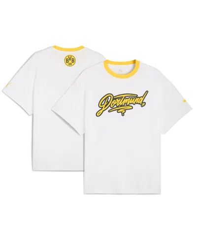 Puma Hoops X Borussia Dortmund T-shirt I Men In White