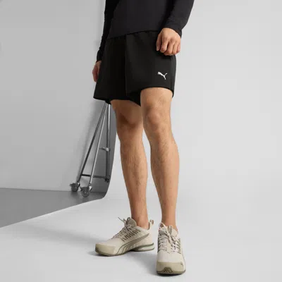 Puma Men's Run Favorite Moisture-wicking Logo Tank In Black