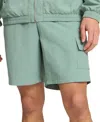 Puma Men's Woven Cargo Shorts In Green Moon