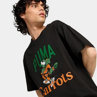 Puma Men's X Carrots Graphic T-shirt In  Black