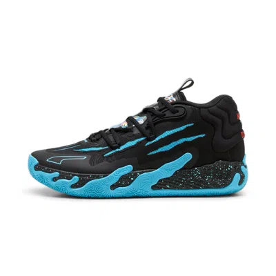 Puma Mens Lamelo Ball  Mb.03 Blue Hive In Black-bright Aqua