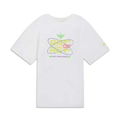 Puma Men's X Lamelo Ball Spark Basketball Tee In White