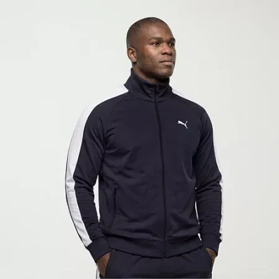Puma Mens Big And Tall Lightweight Track Jacket In Blue