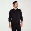 Puma Mens Crew Neck Long Sleeve Sweatshirt In Black