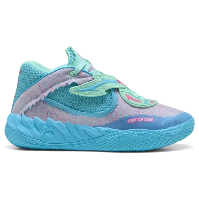 Puma Mens Lamelo Ball  Mb.05 Rick & Morty In Electric Peppermint/rickie Orange/blue