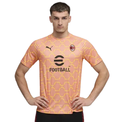 Puma Mens  Acm Warm Up Jersey In Pink