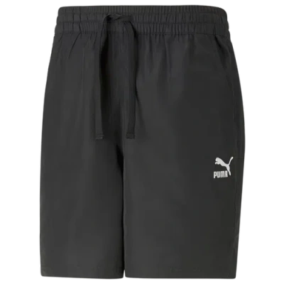 Puma Mens  Classics Woven Shorts In Black/white