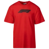 Puma Mens  F1 Ess+ T-shirt Relaxed In Black/red