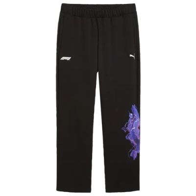 Puma Mens  F1 Neon Energy Sweatpants In Black/multi