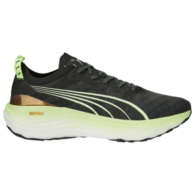 Puma Mens  Foreverrun Nitro In Black/green