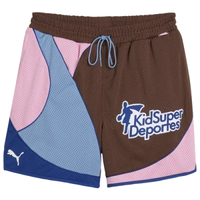 Puma Mens  Hoops X Kidsuper Shorts In Multi