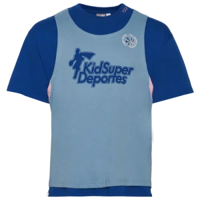 Puma Mens  Hoops X Kidsuper T-shirt In Blue
