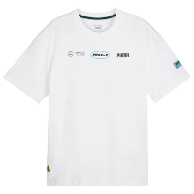 Puma Mens  Mapf1 X Mdj Graffic T-shirt In White