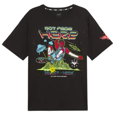 Puma Mens  Melo 1love T-shirt In Black